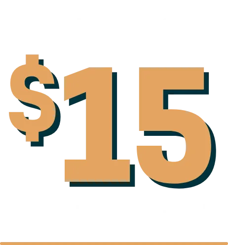 How Does A $15 rebate Sound?